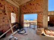Plaka bei Elounda Kreta, Plaka Elounda: Unfertige Villa mit Pool und Meerblick Haus kaufen